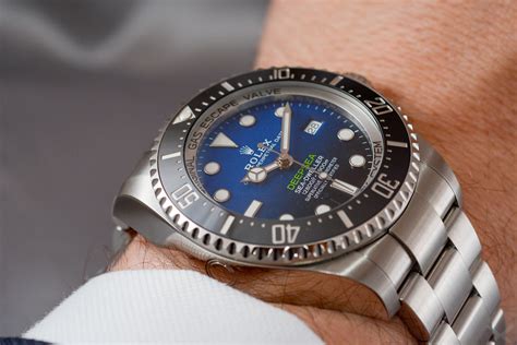 rolex deep sea blue|deepsea rolex price.